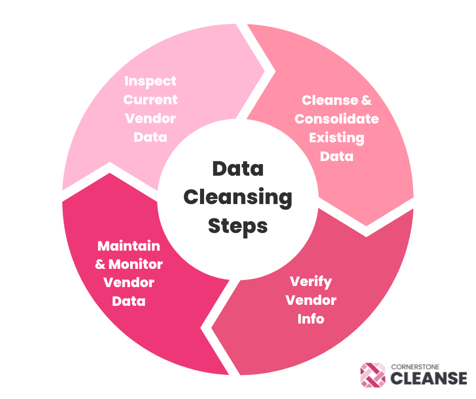 Data cleansing steps